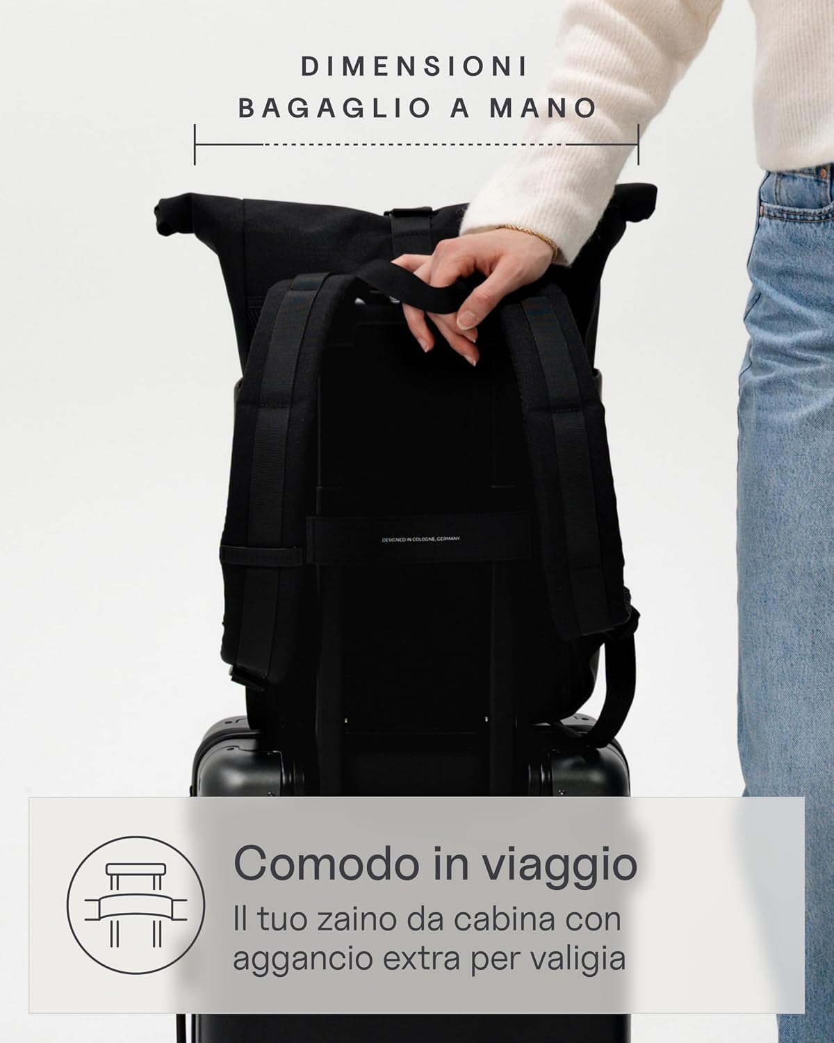 Thumbnail 4 de Kapten & Son Lund Zaino rolltop 14" 14–16L impermeabile