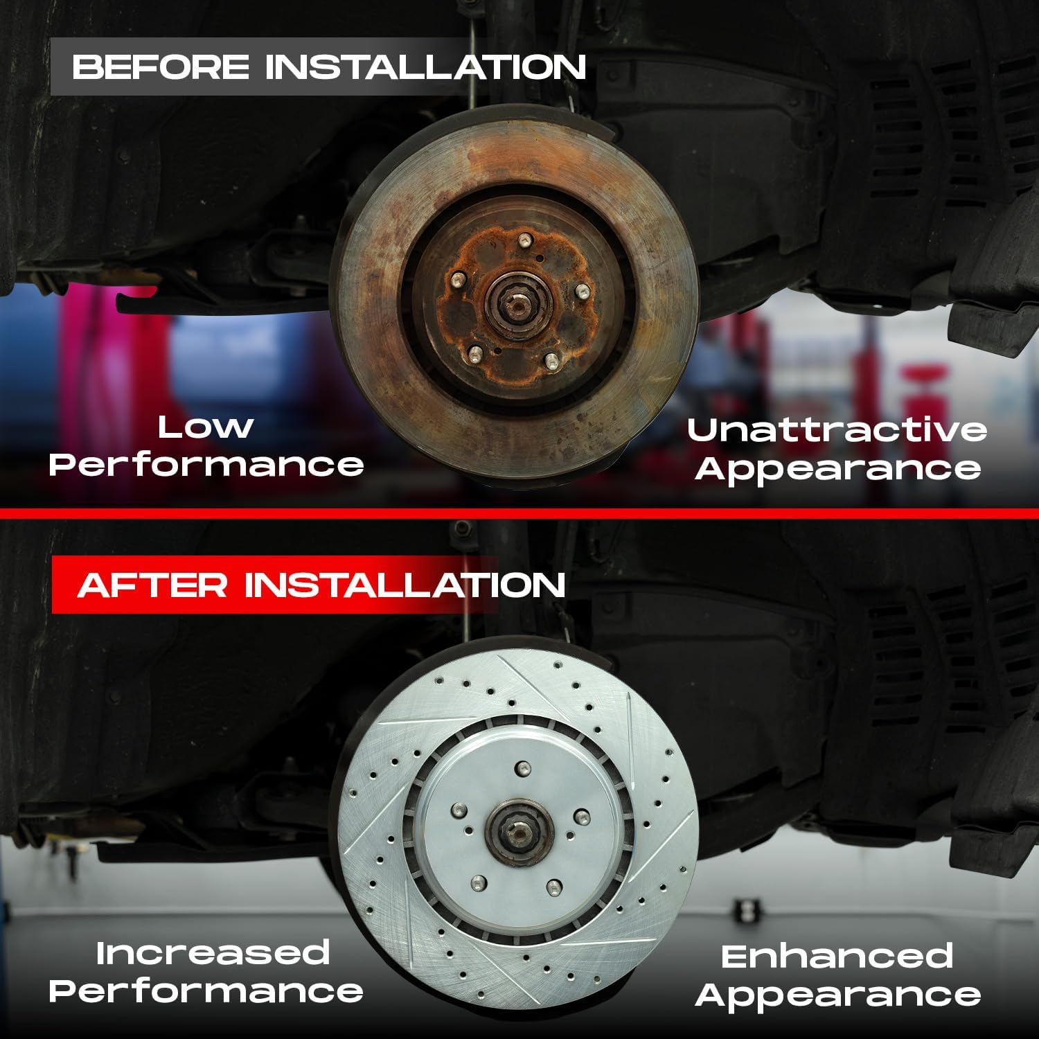 Thumbnail 6 de R1 Concepts Brake Kit for Prius CT200h