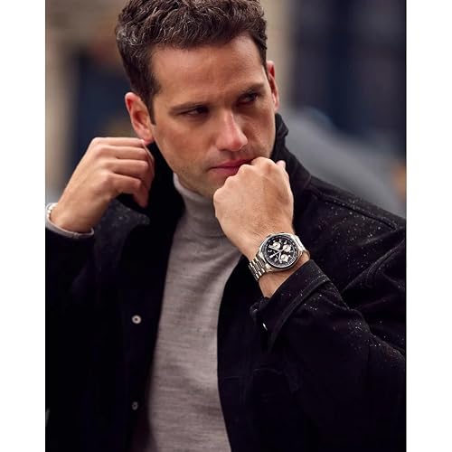 Detalle 2 de Bulova Men's Chronograph Quartz Watch with Stainless Steel Strap 98A329