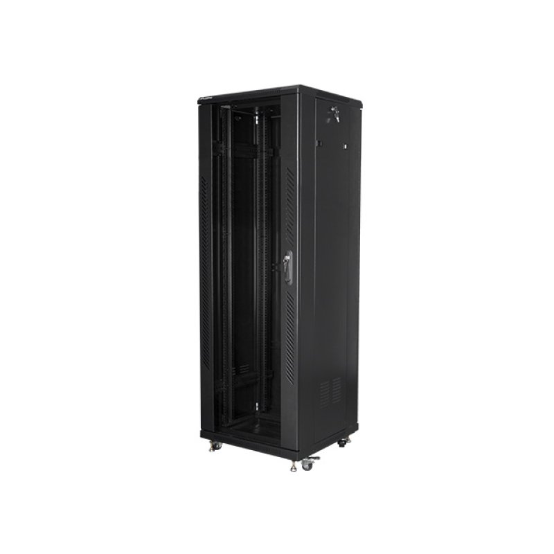 Detalle 2 de Rack independiente Lanberg FF01-6637-12B 37U, 800 kg, IP20, ventilación negra RAL9004