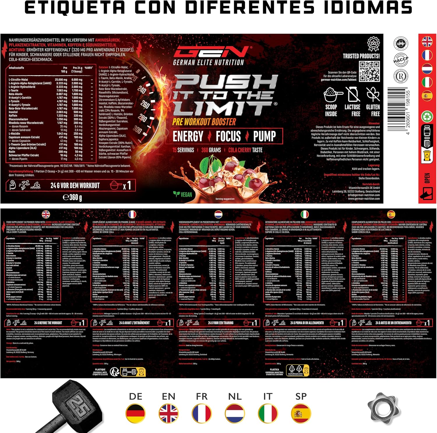 Thumbnail 6 de Push it to the Limit - Pre-Entrenamiento Energizante 💪