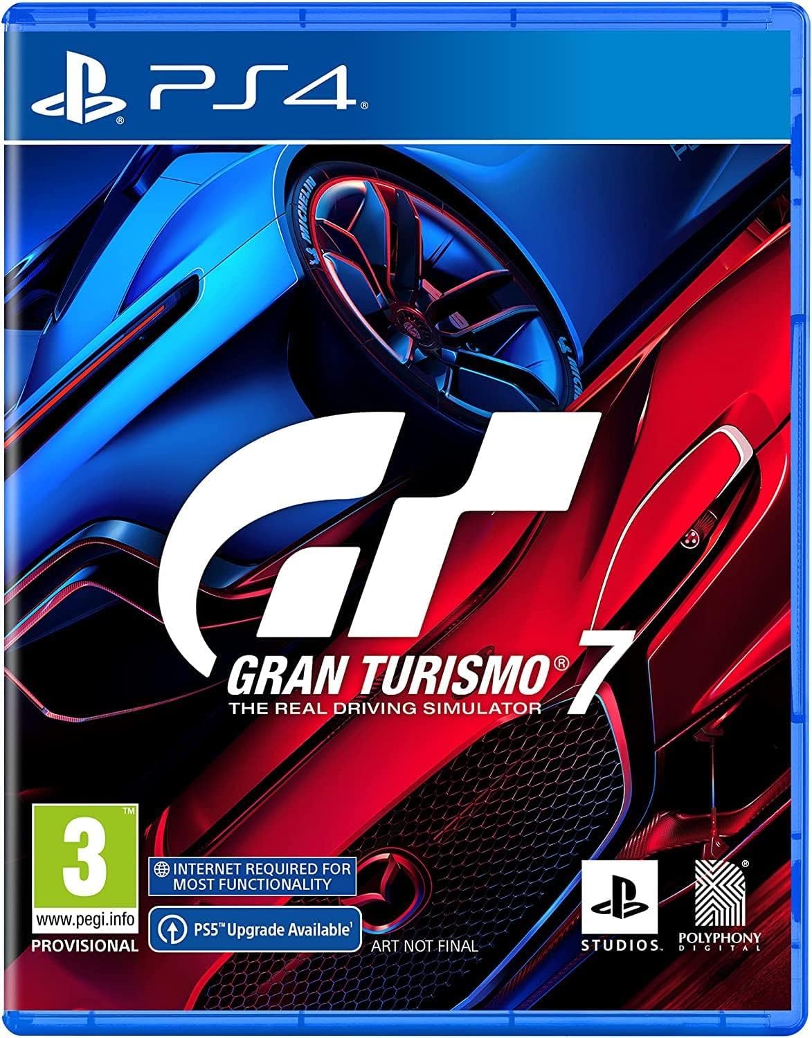 Detalle de Gran Turismo 7 sur PS4 (édition Standard) – version physique avec CD