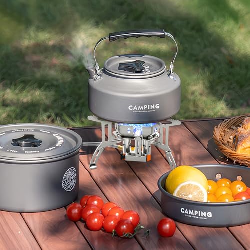 Thumbnail 6 de Awroutdoor Gas Campingkocher 3500W – kompakter Gaskocher mit Piezozündung und winddichtem Design