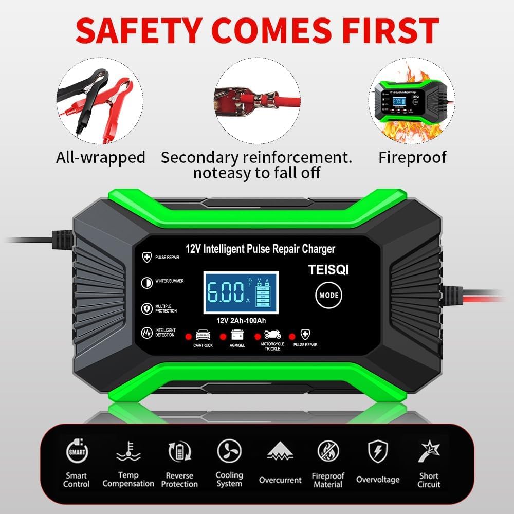Detalle 2 de Car Battery Charger 12V 6A Smart