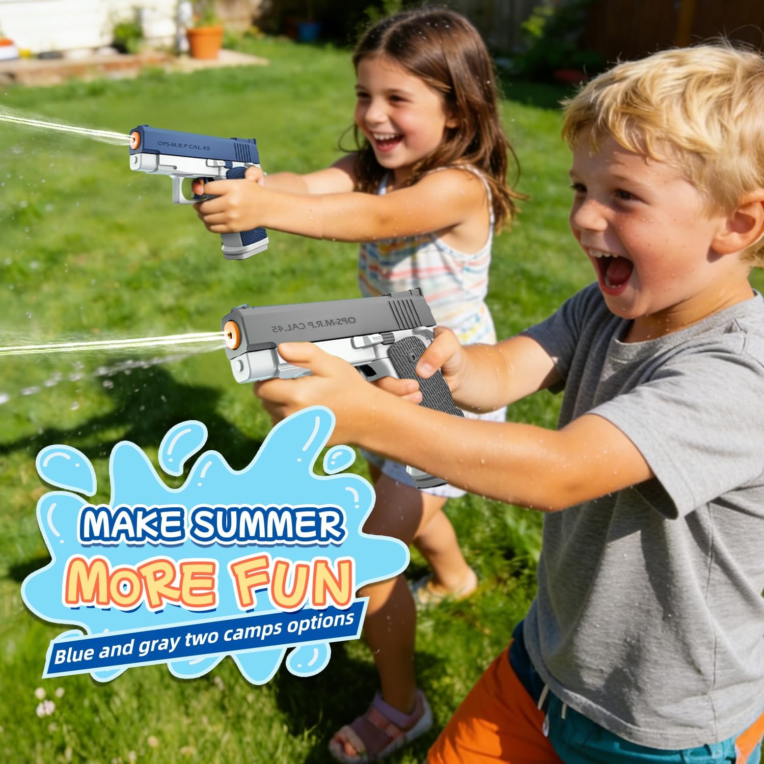 Detalle de POPERFUN 12 Pack Pistolets à Eau – Ensemble sûr et ludique pour l’été