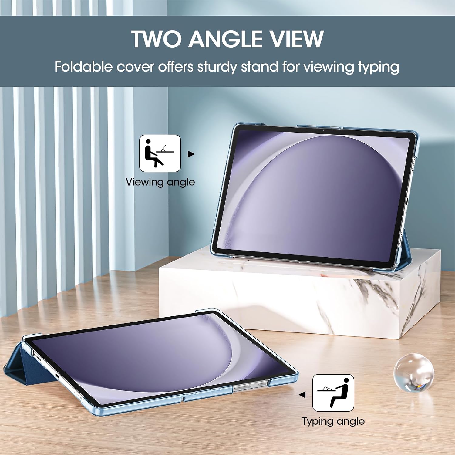Thumbnail 3 de ProCase Smart Case for Galaxy Tab A9+ 11