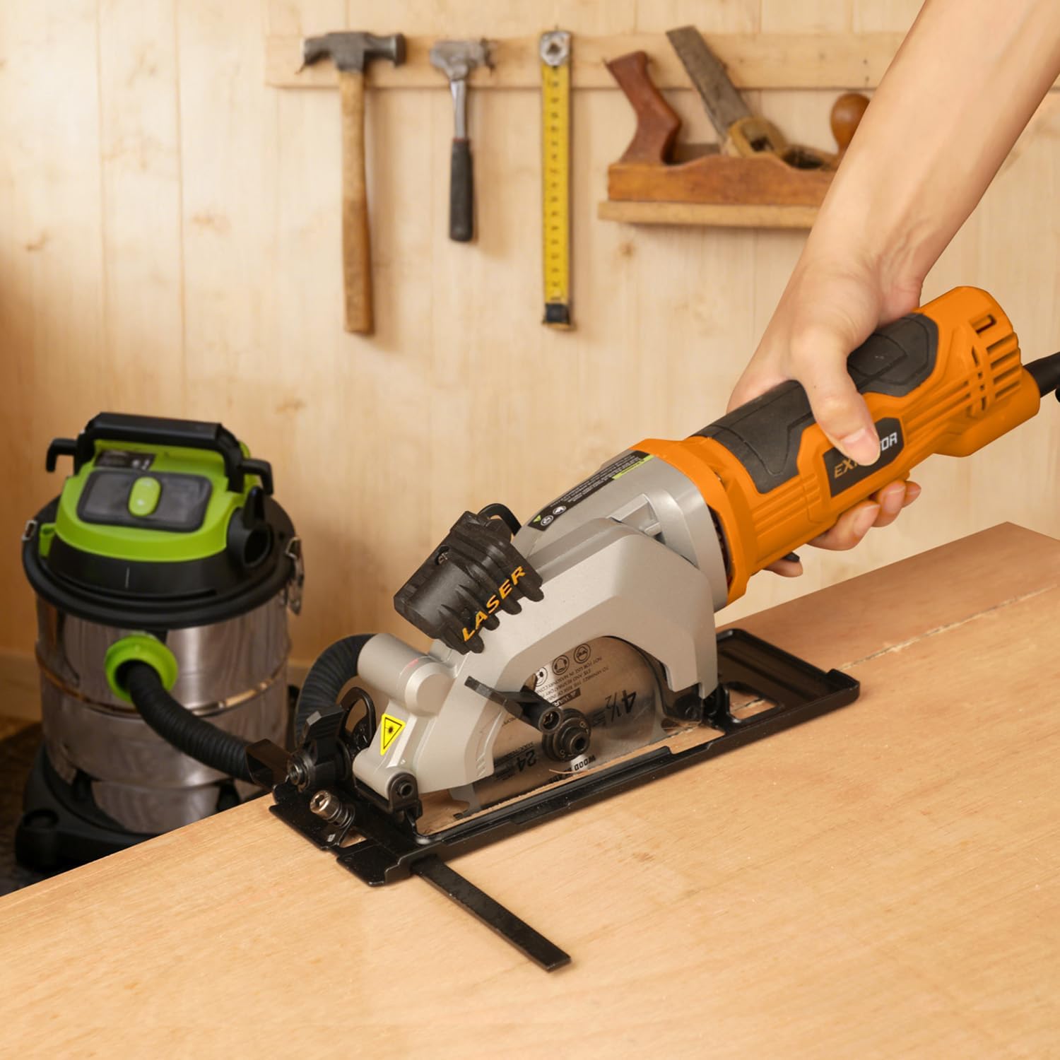 Thumbnail 6 de Extbtfor Mini Circular Saw with 4-1/2-Inch Blade