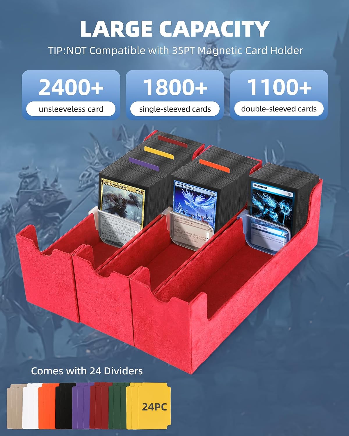 Thumbnail 1 de Heypappy Trading Card Storage Box 2400+ capacity