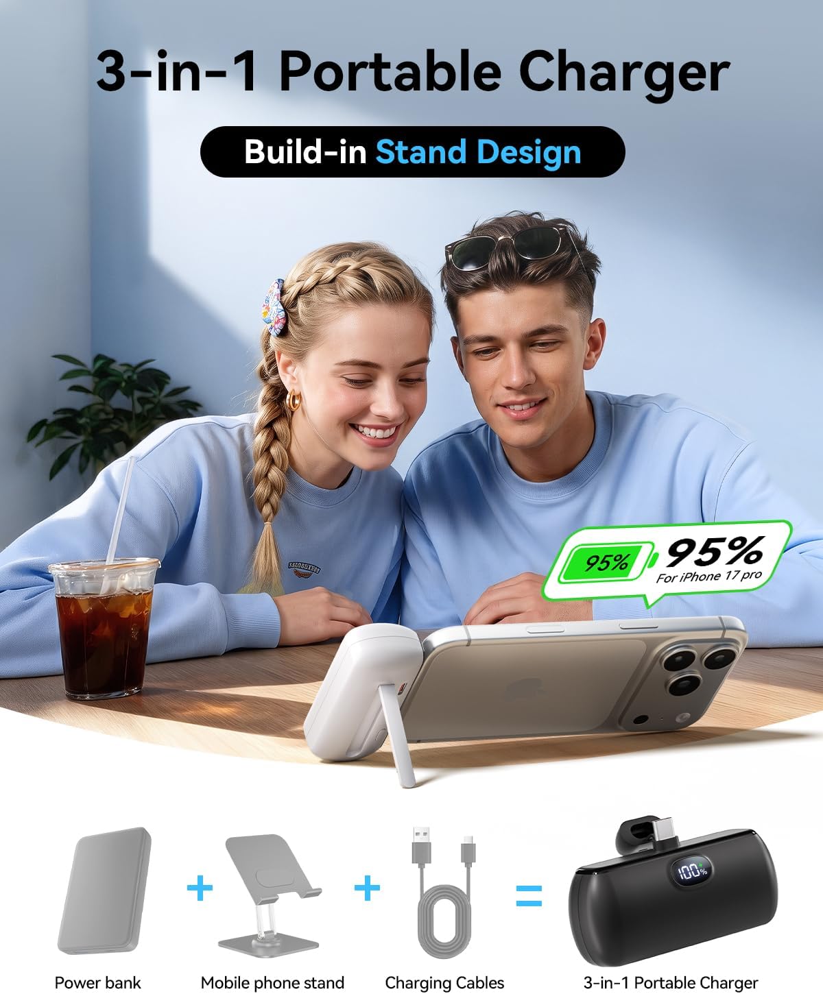 Detalle de USB-C Portable Charger 5000mAh