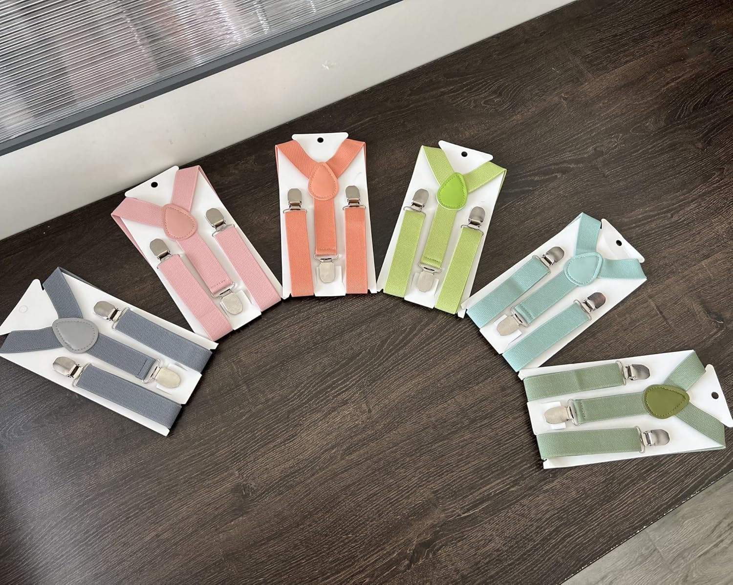 Thumbnail 5 de WannGe Kids Y-Shape Suspenders – Adjustable Comfortable Braces for Boys & Girls