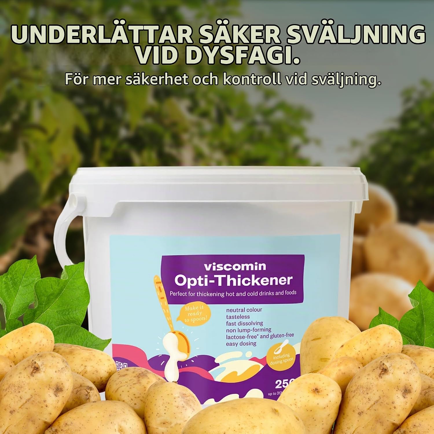 Thumbnail 4 de RheinNatur Viscomin förtjockningspulver 2,5 kg, veganskt och smakneutralt
