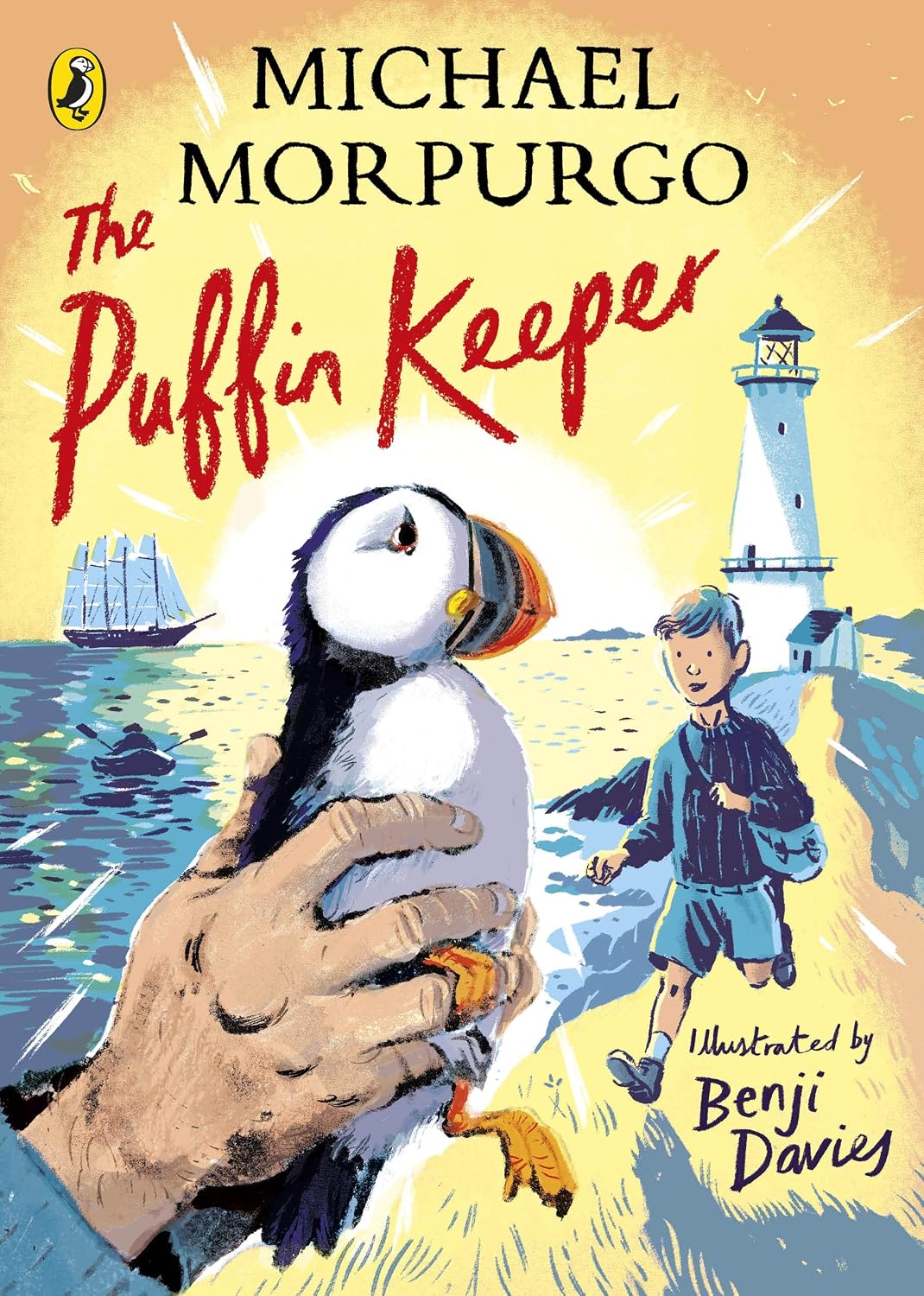 Detalle de The Puffin Keeper: kinderroman over vriendschap en dieren, 112 pagina’s