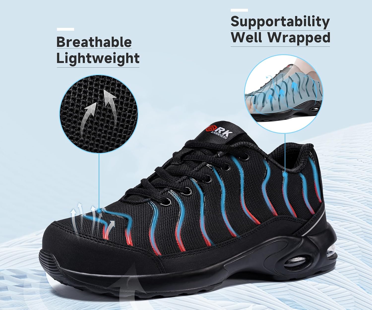Thumbnail 3 de Chaussures de sécurité LARNMERN basket 200J