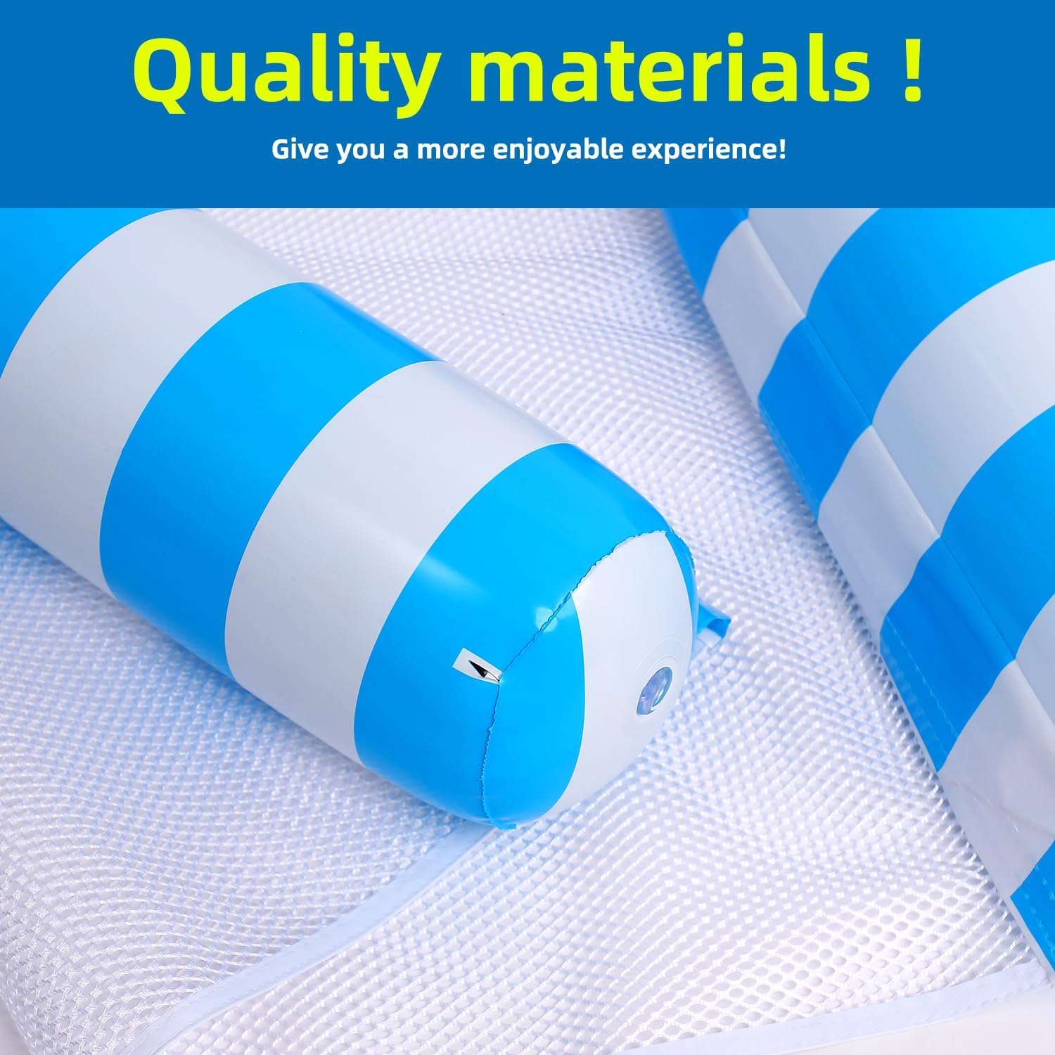 Thumbnail 6 de 3/5/8 Pack Pool Hammock Upgraded Water Pool Floats 4-in-1: Hammock, Saddle, Lounge Chair, Drifter