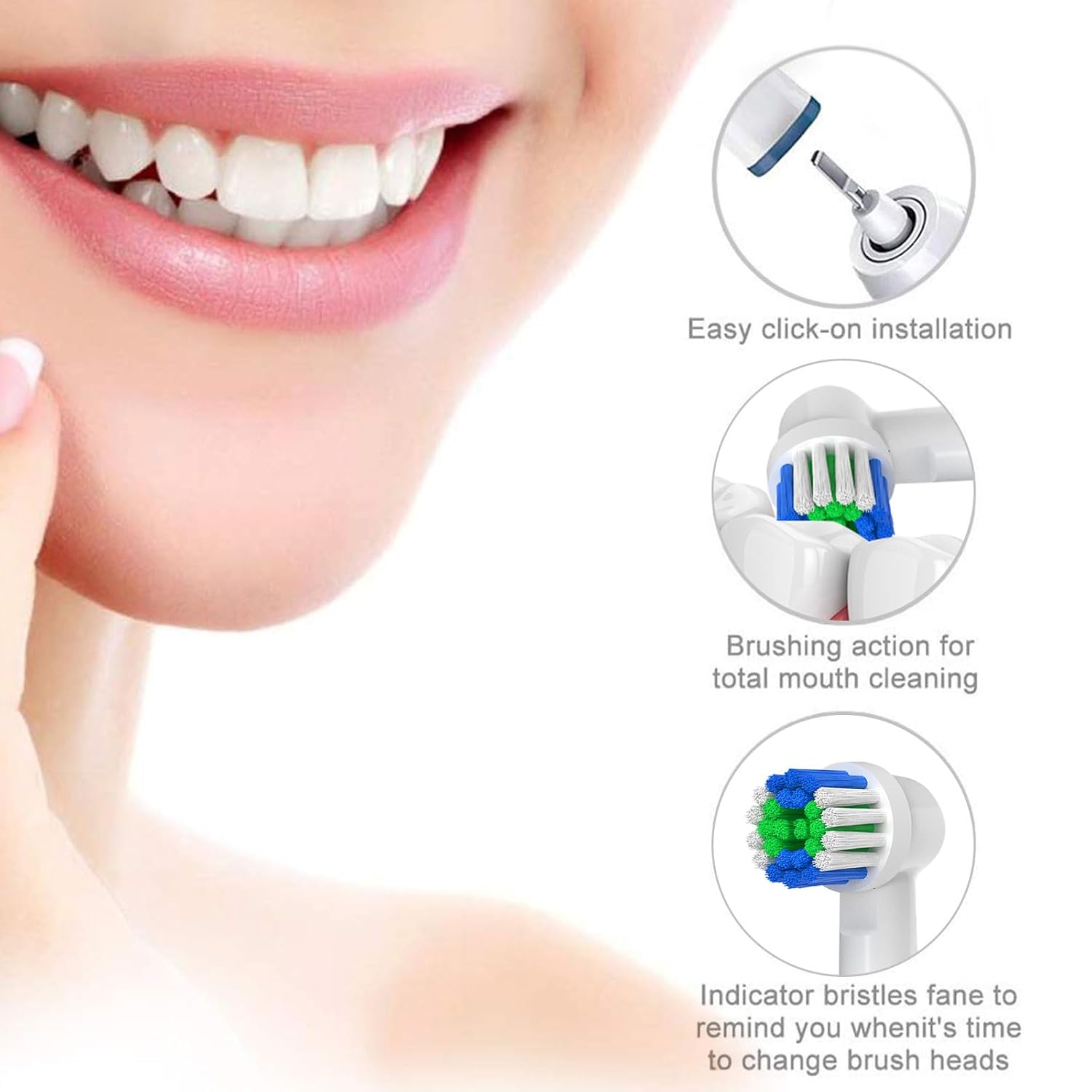 Detalle 2 de Oral‑B Replacement Toothbrush Heads 12pcs