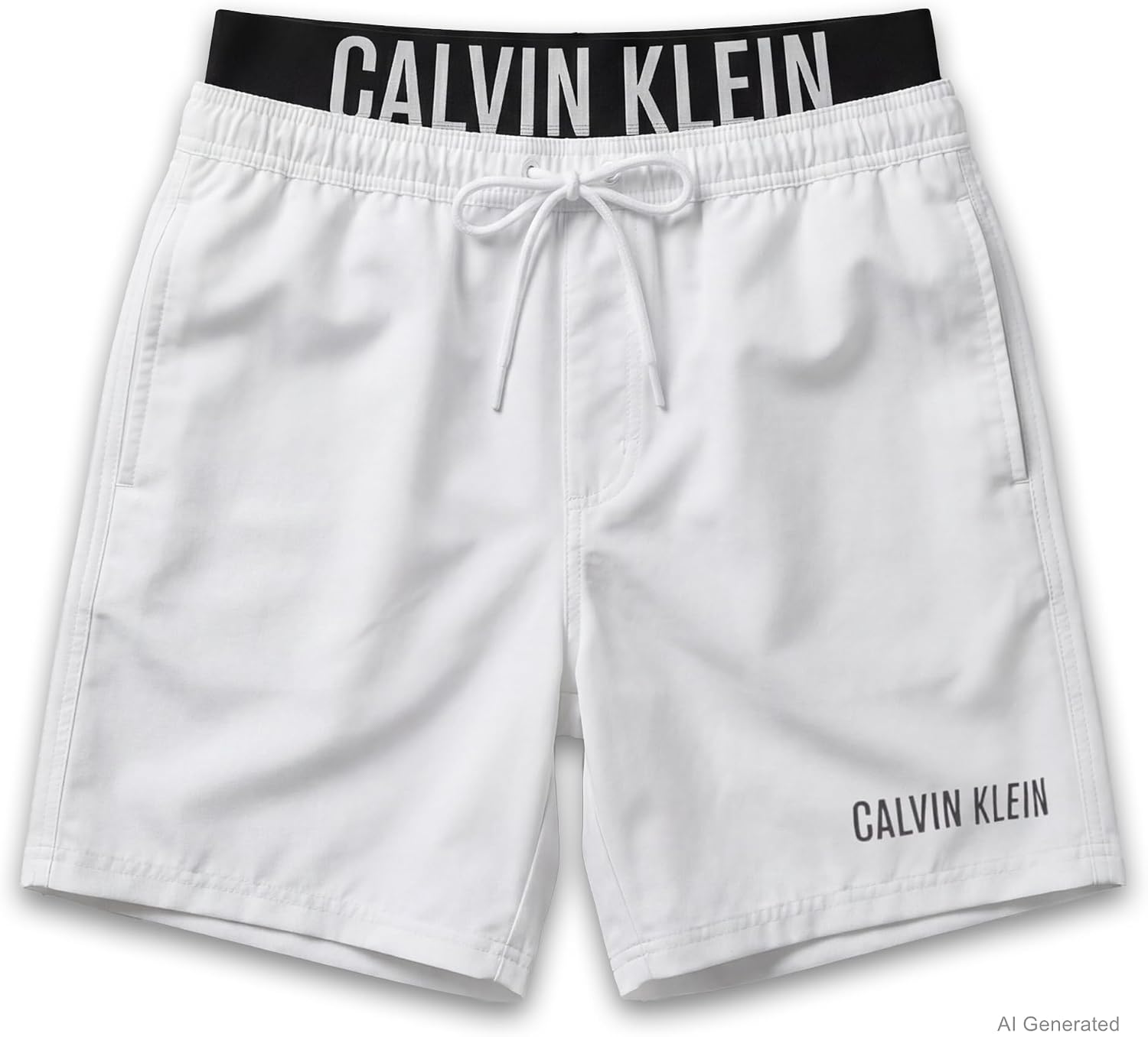 Detalle de Calvin Klein Men's 5" Boxer Intense Power Swim Bottoms (Pack of 1)