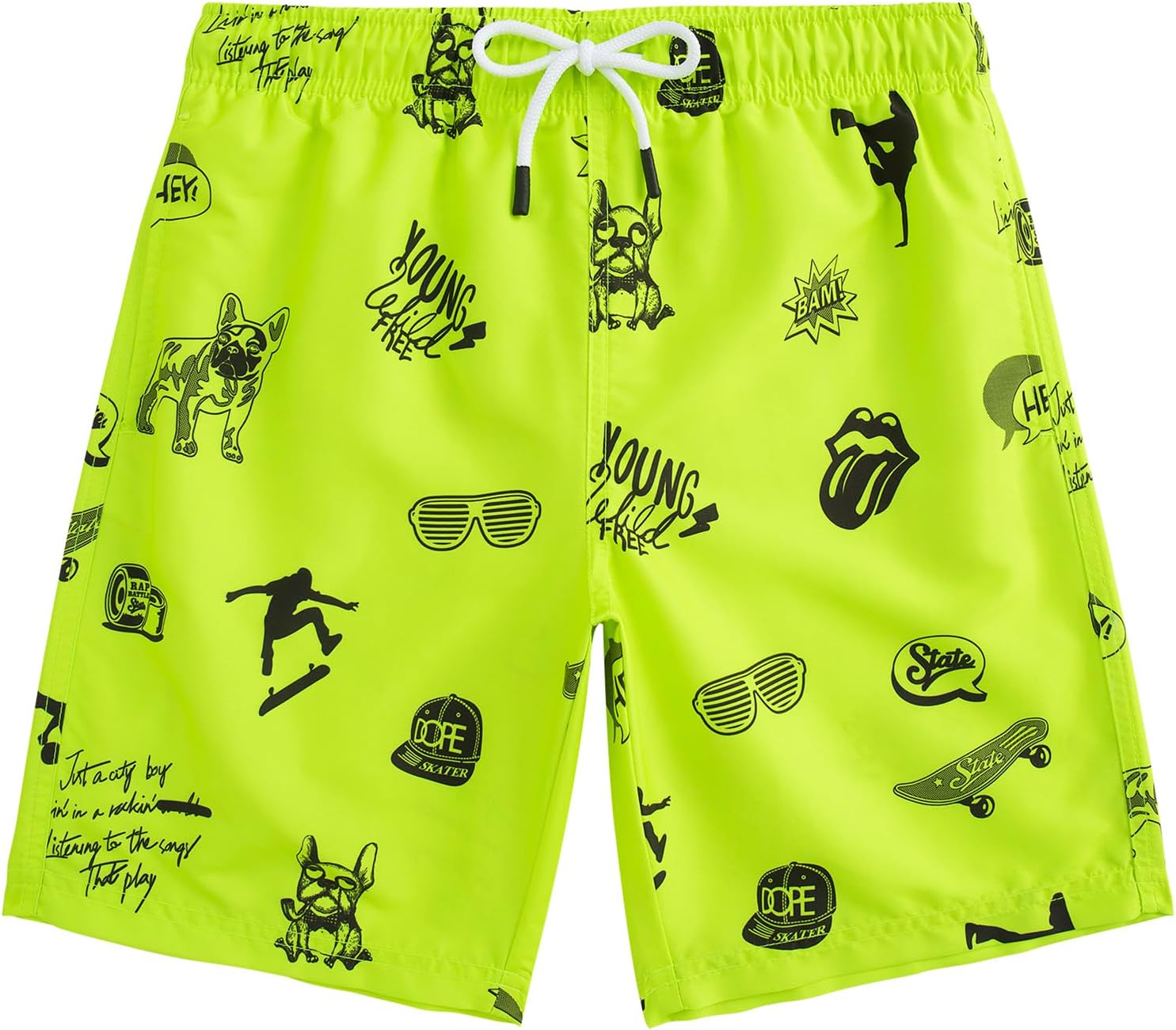 Thumbnail 2 de MaaMgic Kleine Jungen Badeshorts – Schnelltrocknend, Mesh-Futter, verstellbarer Tunnelzug