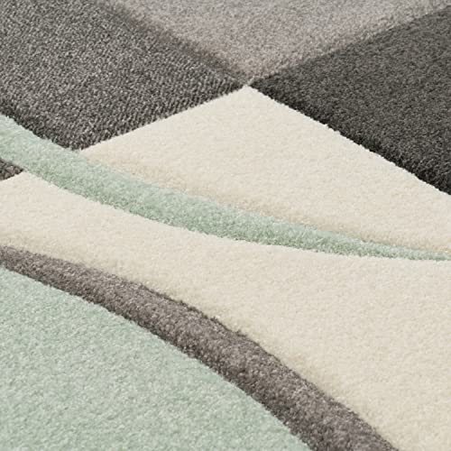 Detalle de Paco Home Tapis Salon Vert ⚙