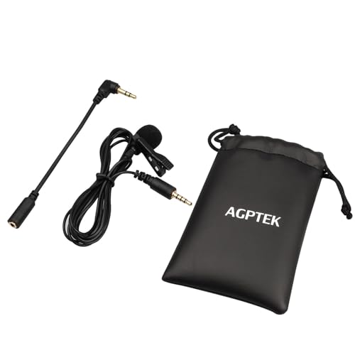 Thumbnail 6 de AGPTEK Microphone Cravate 3,5 mm – Condensateur Omnidirectionnel, léger et Plug & Play