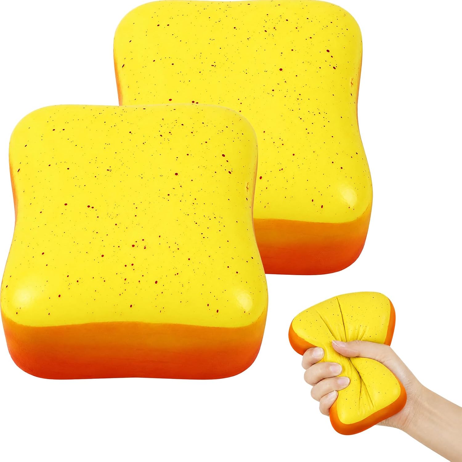Bread Squishy Toys, 2-Pack