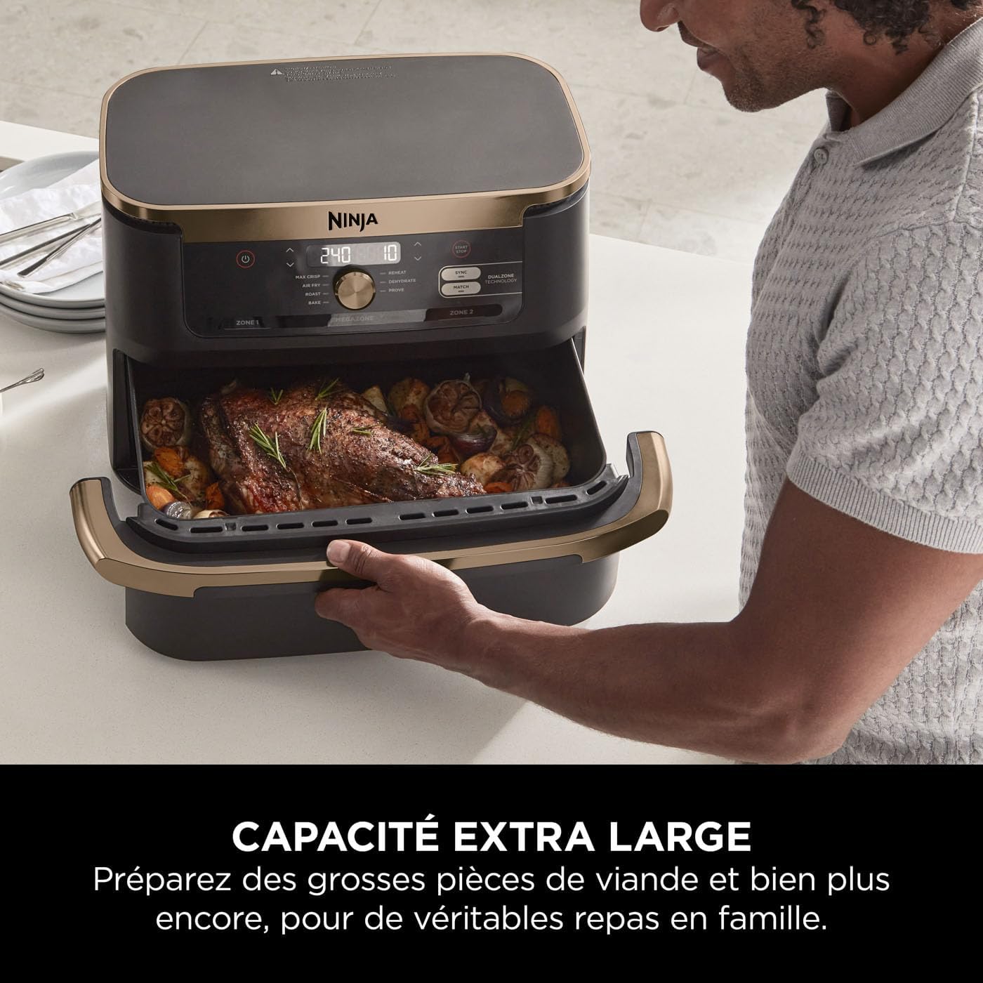 Detalle 2 de Ninja AF500EUCP friteuse 10,4 L