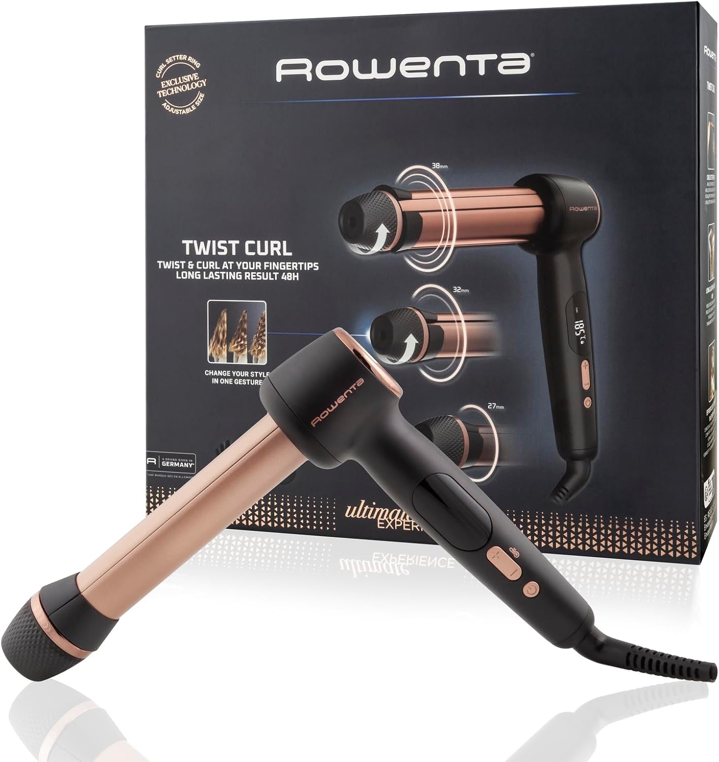 Thumbnail 6 de Rowenta Precious Curl CF3460 Rizador con Keratin y Shine 💖