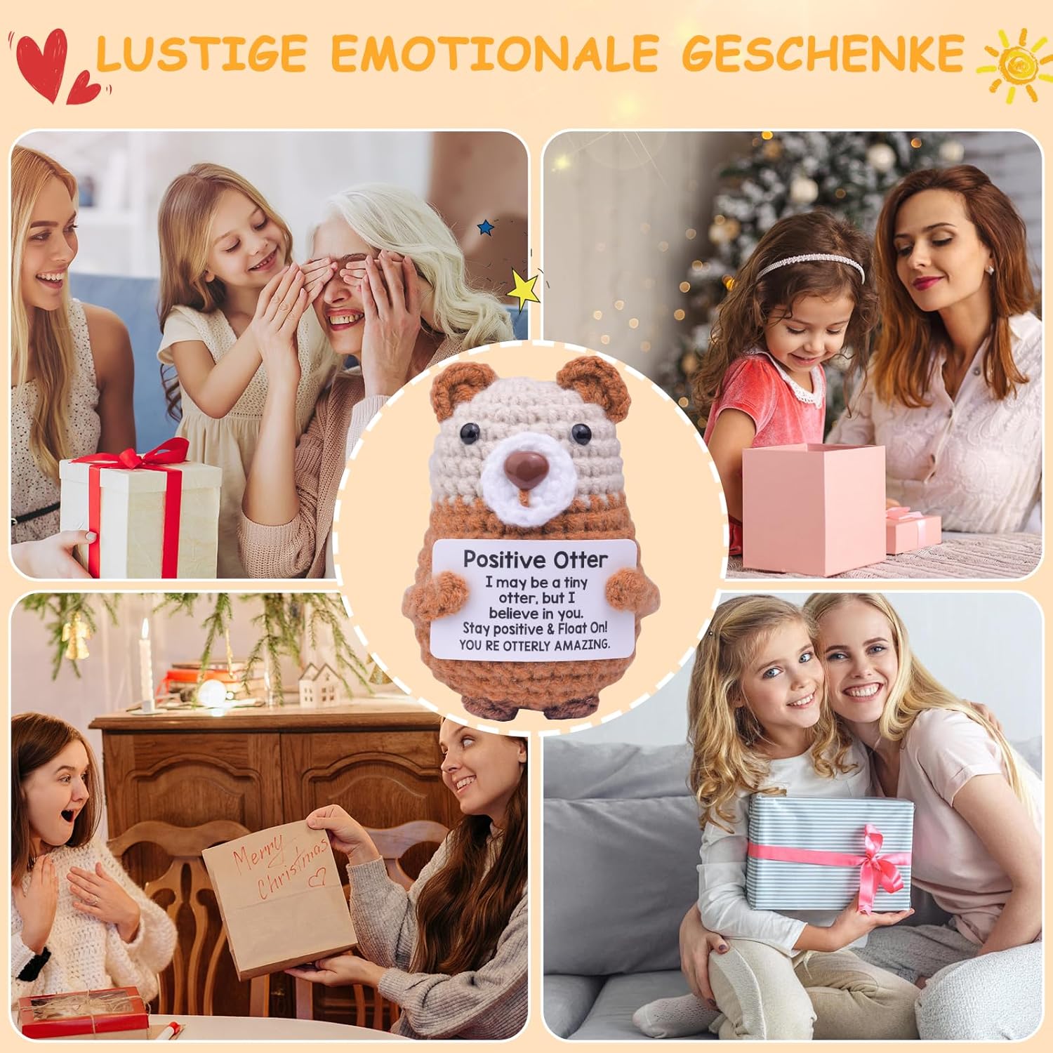 Thumbnail 5 de Pocket Hug Positive Tiere Sonnenliebe