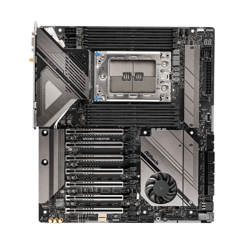 Thumbnail 1 de ASRock WRX80 Creator R2.0: placa base para estaciones de trabajo con socket sWRX8