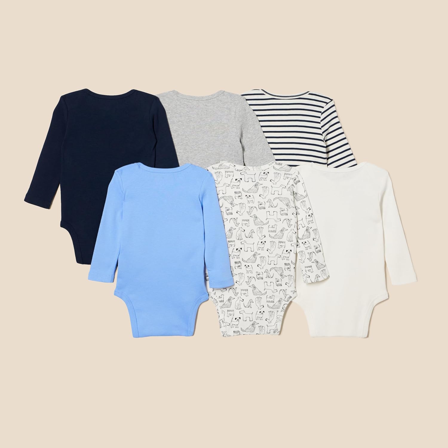 Thumbnail 1 de Amazon Essentials Unisex Baby Langärmelige Bodys