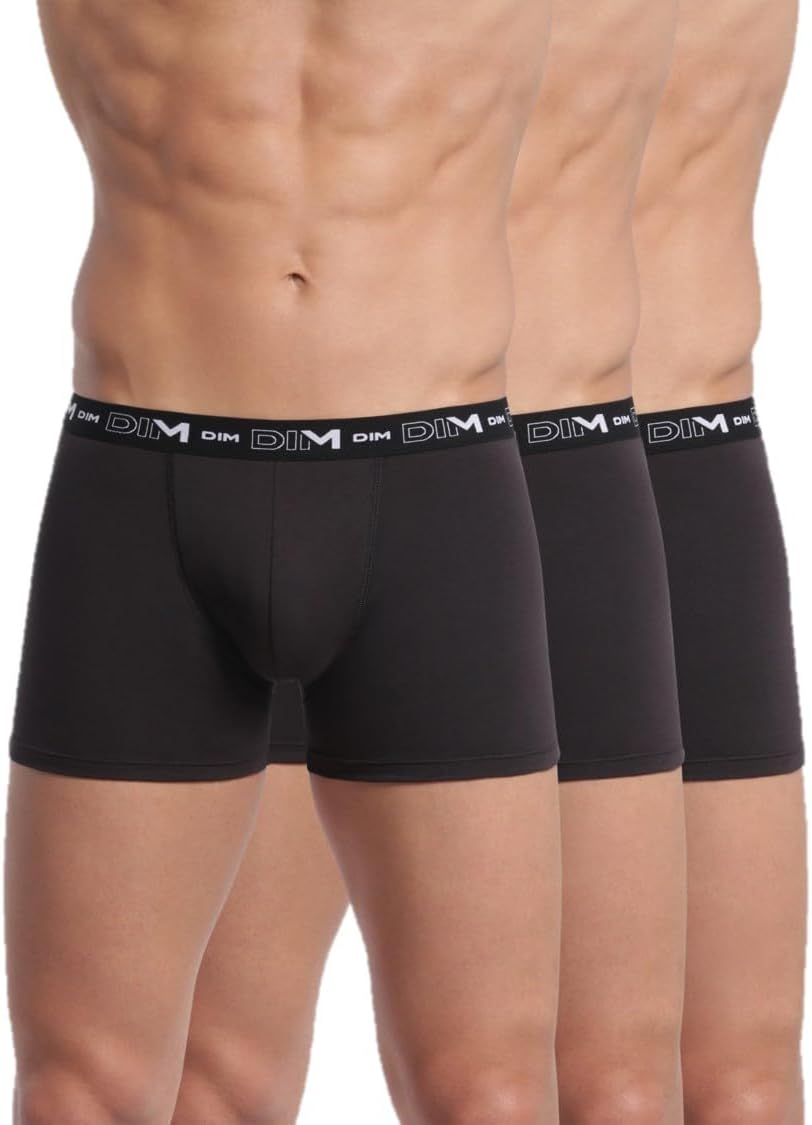 Thumbnail 1 de Lot de 3 boxers homme DIM en coton stretch respirant (sans étiquette)