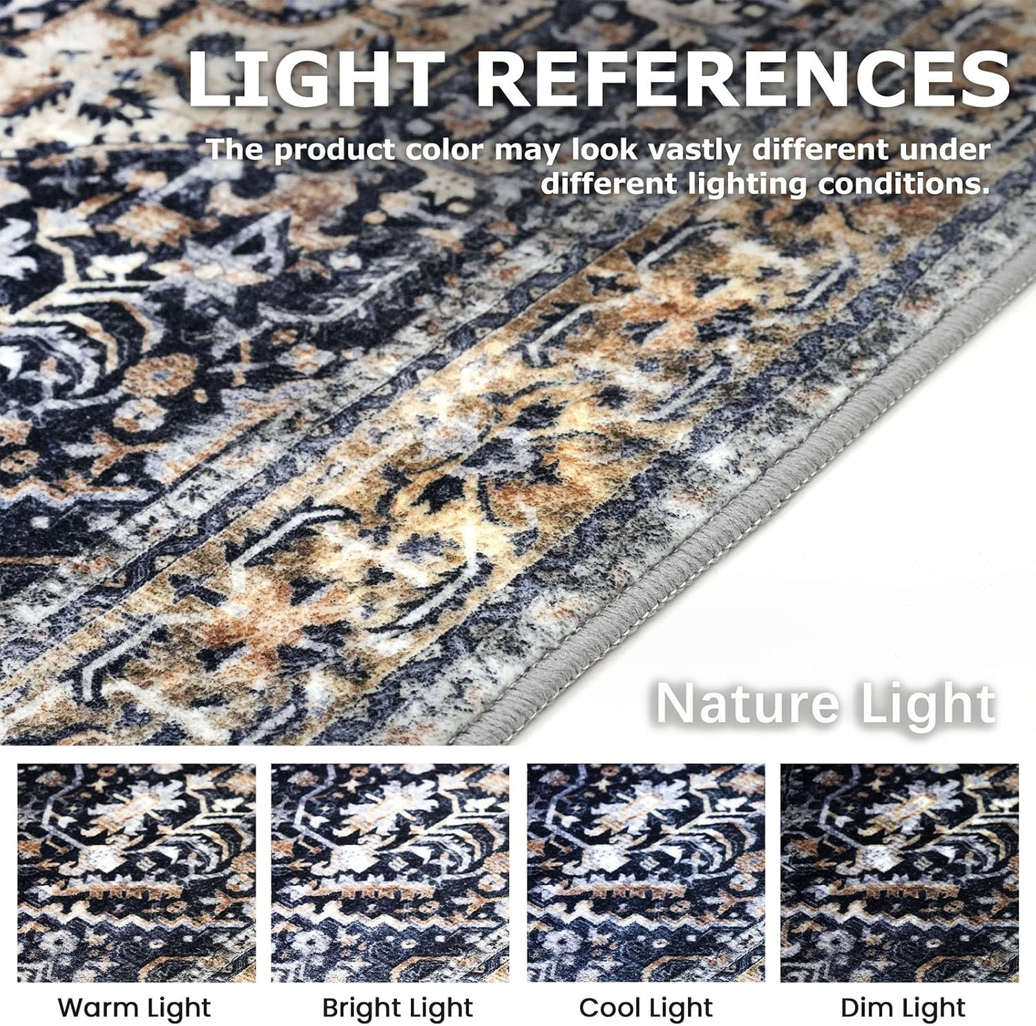Thumbnail 2 de KOZYFLY Runners 3x8 Ft Washable Runner