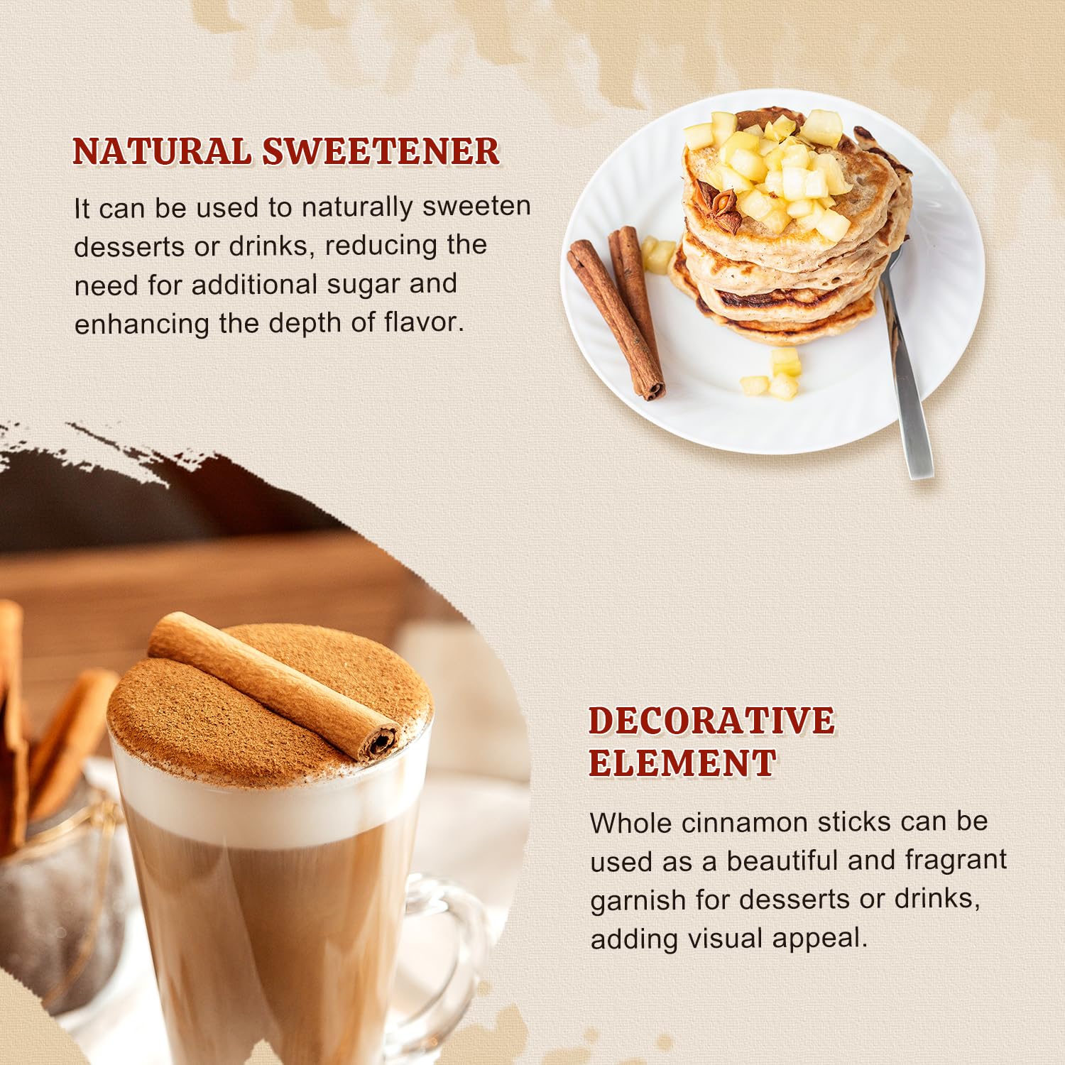 Thumbnail 6 de 52USA Organic Cinnamon Sticks, Whole Cinnamon for Baking, Cooking and Drinks