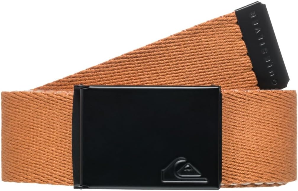 Detalle de Quiksilver The Jam Ceinture pour Homme – Ajustable et reversible avec décapsuleur