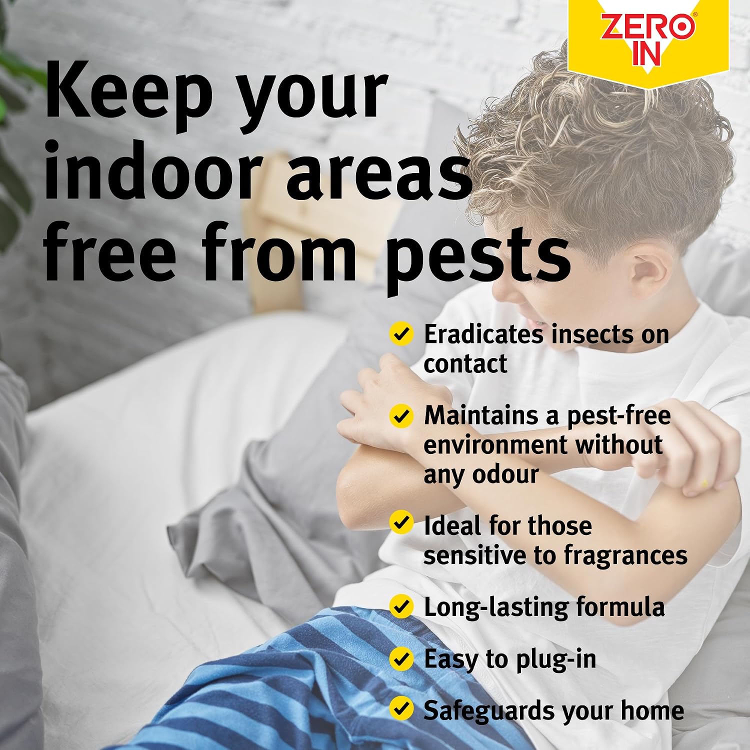 Thumbnail 4 de Zero In Knockdown Plug-In Mosquito Killer: Odour-Free, 45-Night Mosquito Defence for Homes and Travel