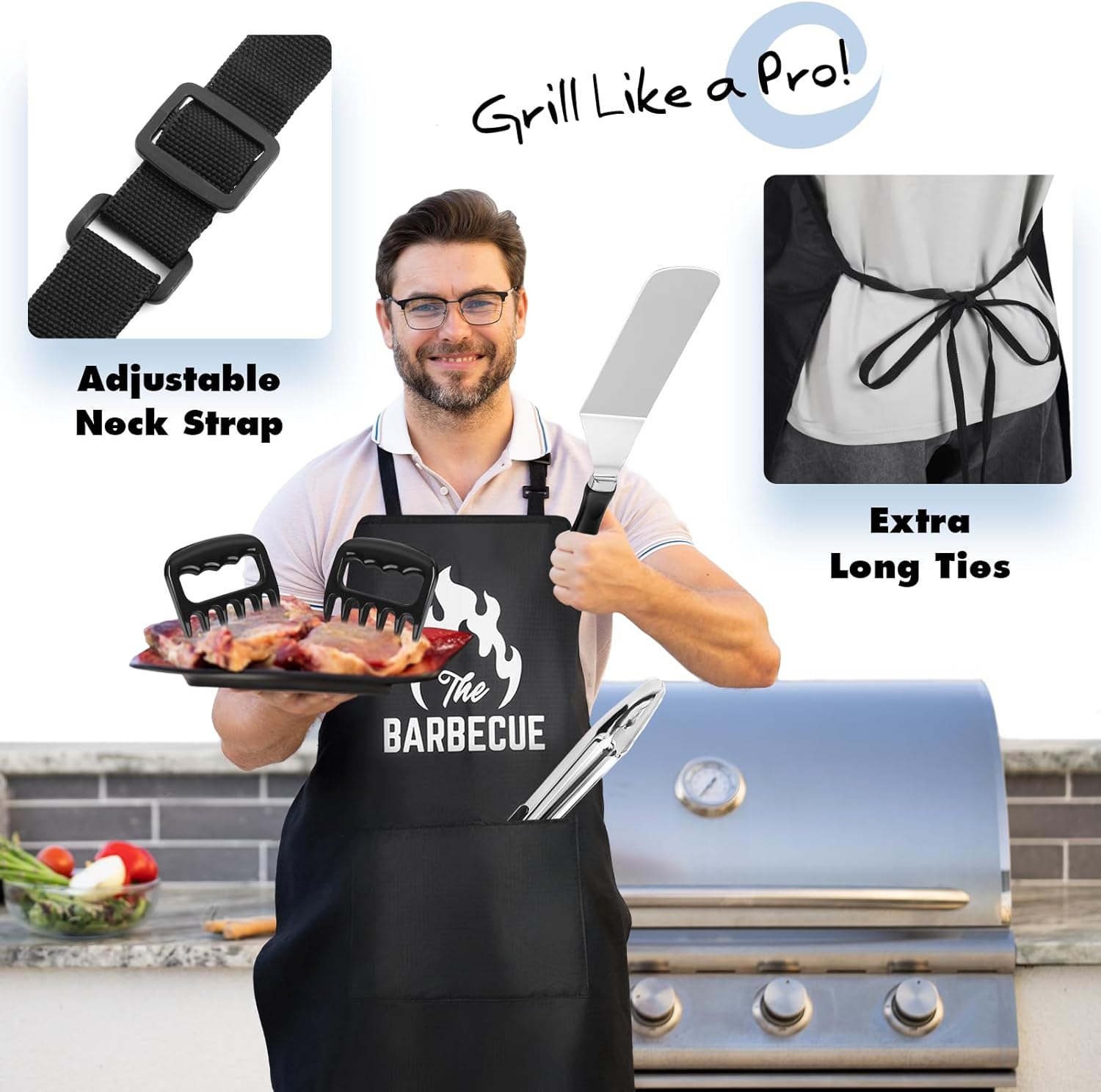 Detalle de Pontual 31PCS Griddle Accessories Kit for Blackstone & Flat Top Grills