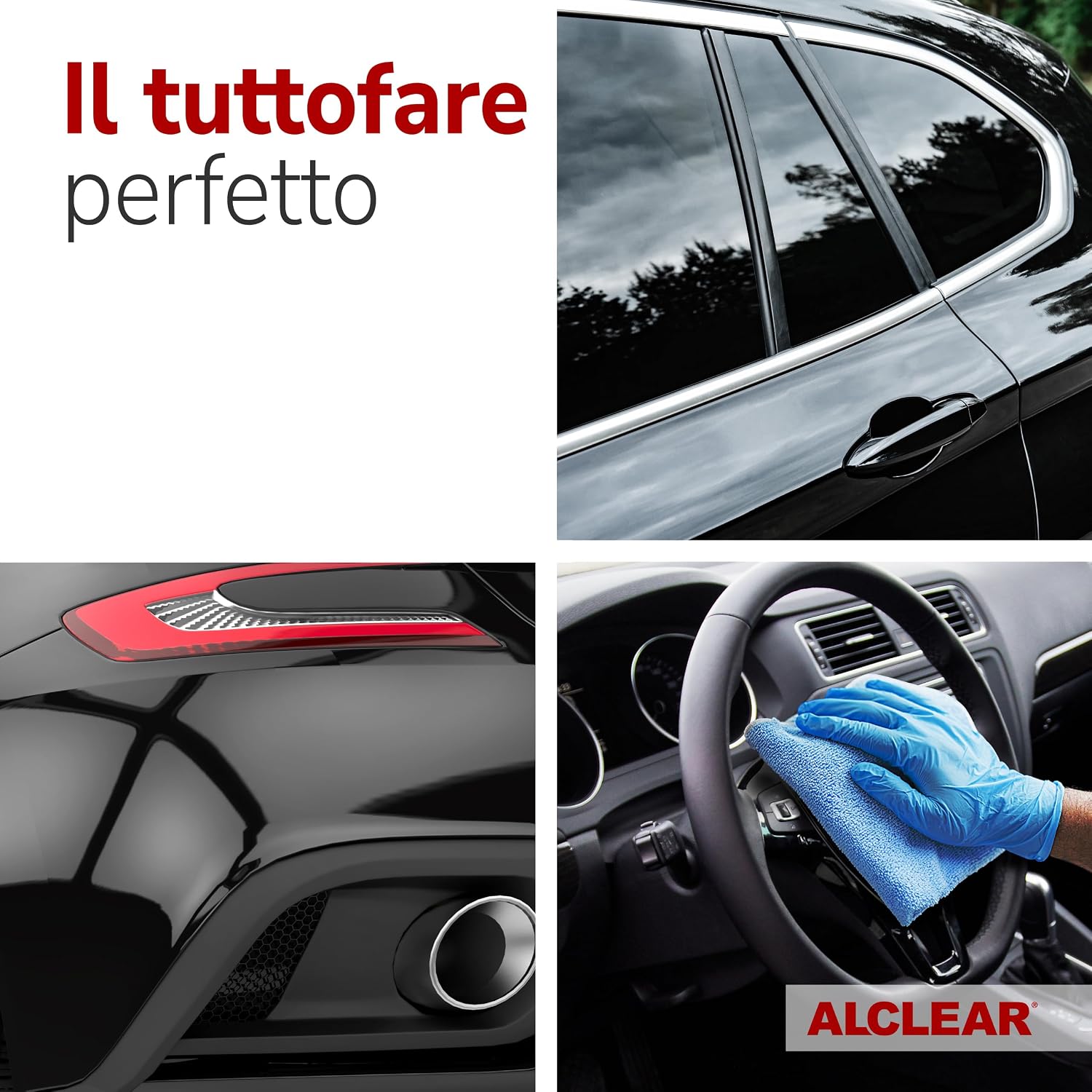 Detalle 2 de ALCLEAR 71100SV Cera per Auto a Presa Rapida in Spray con Panno in Microfibra — protezione e lucentezza istantanea