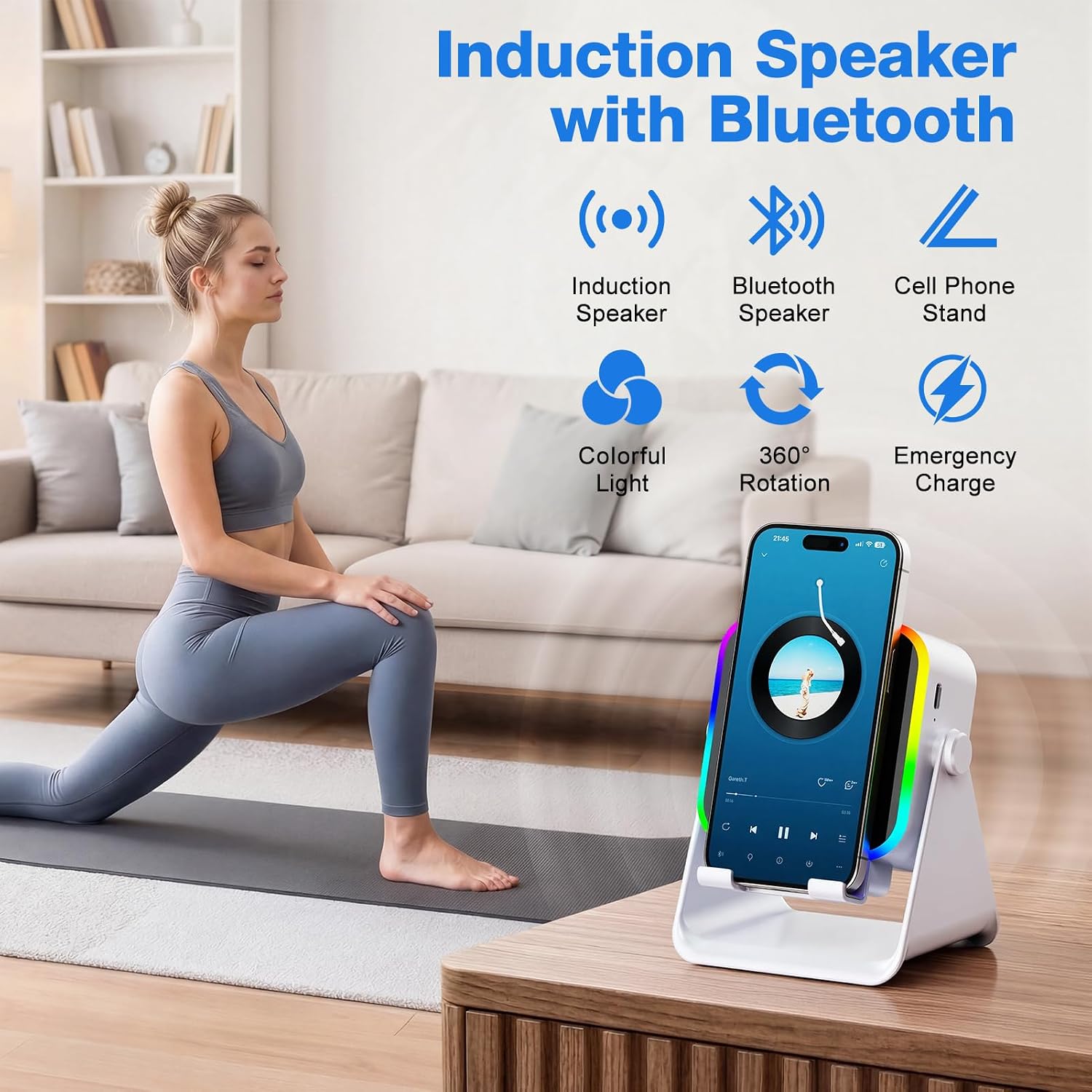 Thumbnail 1 de TARKARI Wireless Induction Speaker