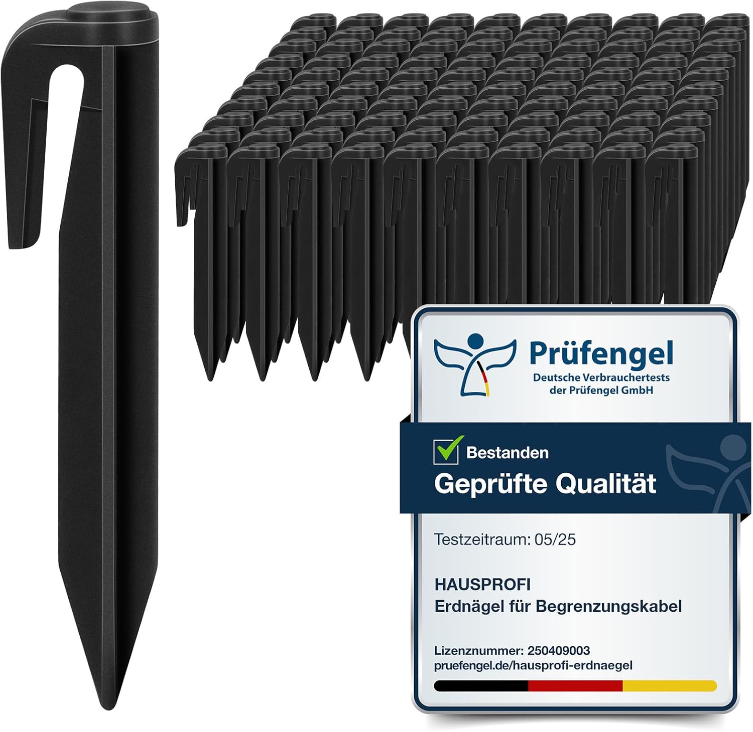 HAUSPROFI 400er-Set Erdnägel für 0,1 bis 4 mm