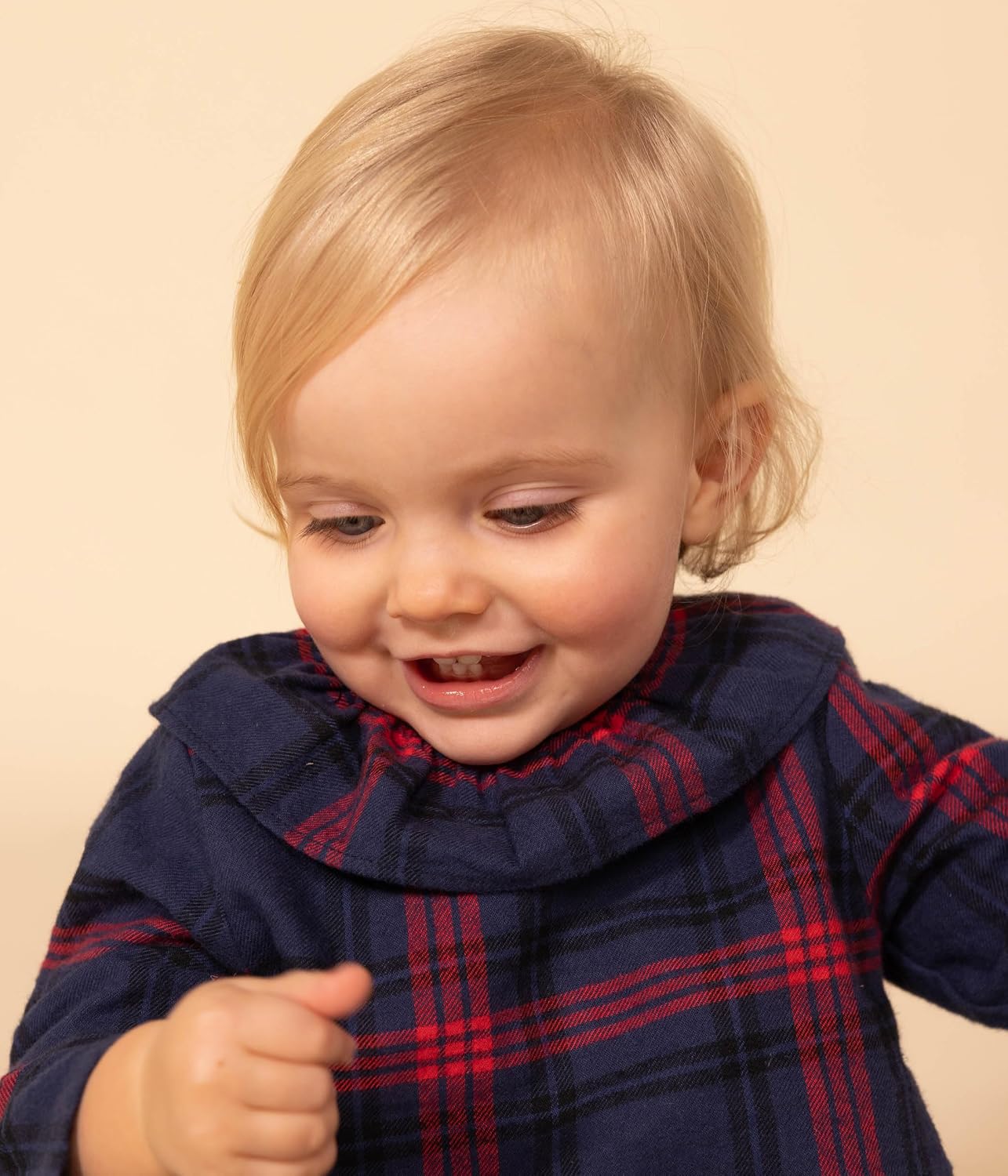 Detalle de Petit Bateau Baby-Mädchen Langarmbluse – Langarm-Top für 3 Monate