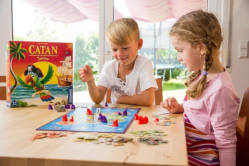 Detalle 2 de Kosmos Catan Junior, juego de tablero 🎲