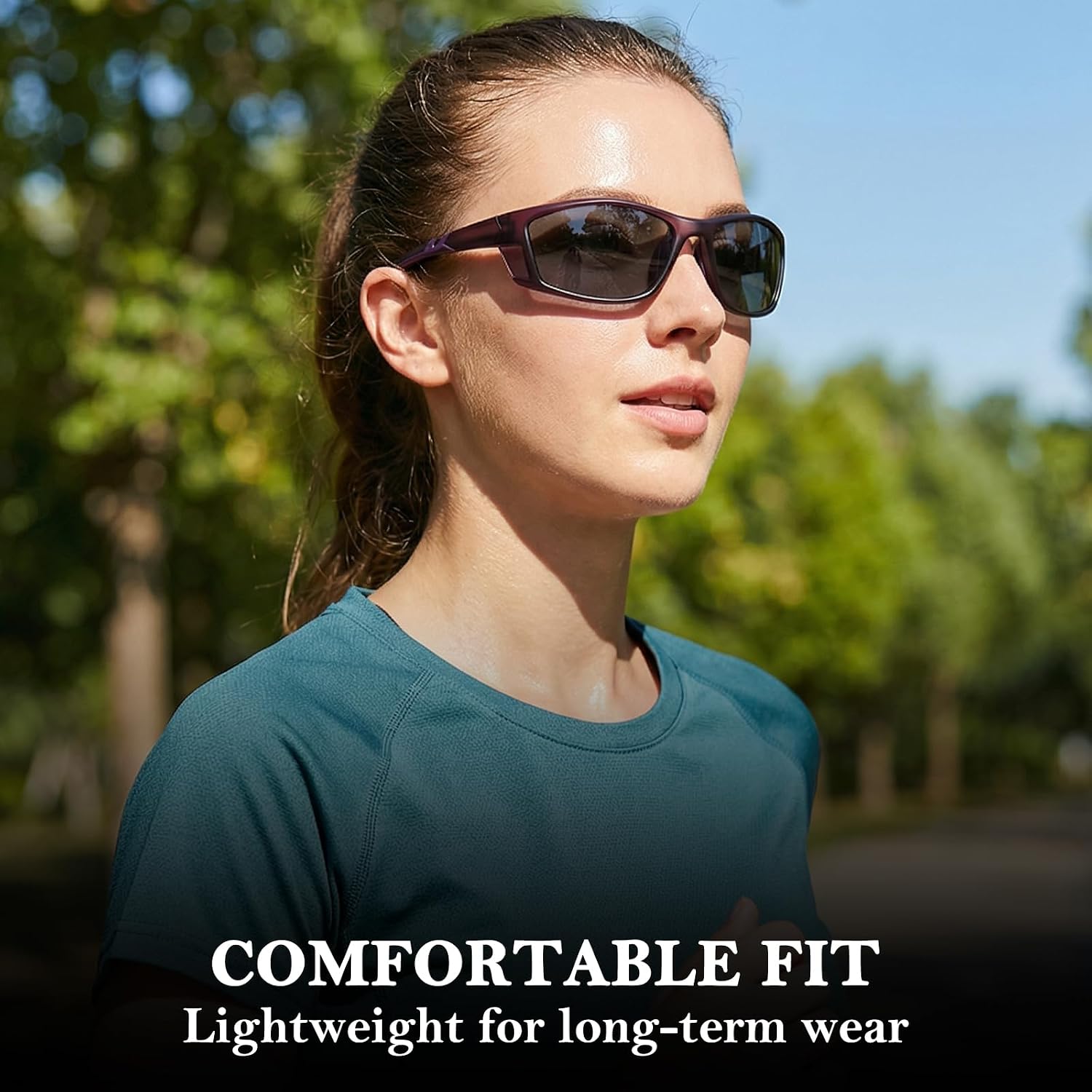 Detalle de Photochromic running sunglasses UV400