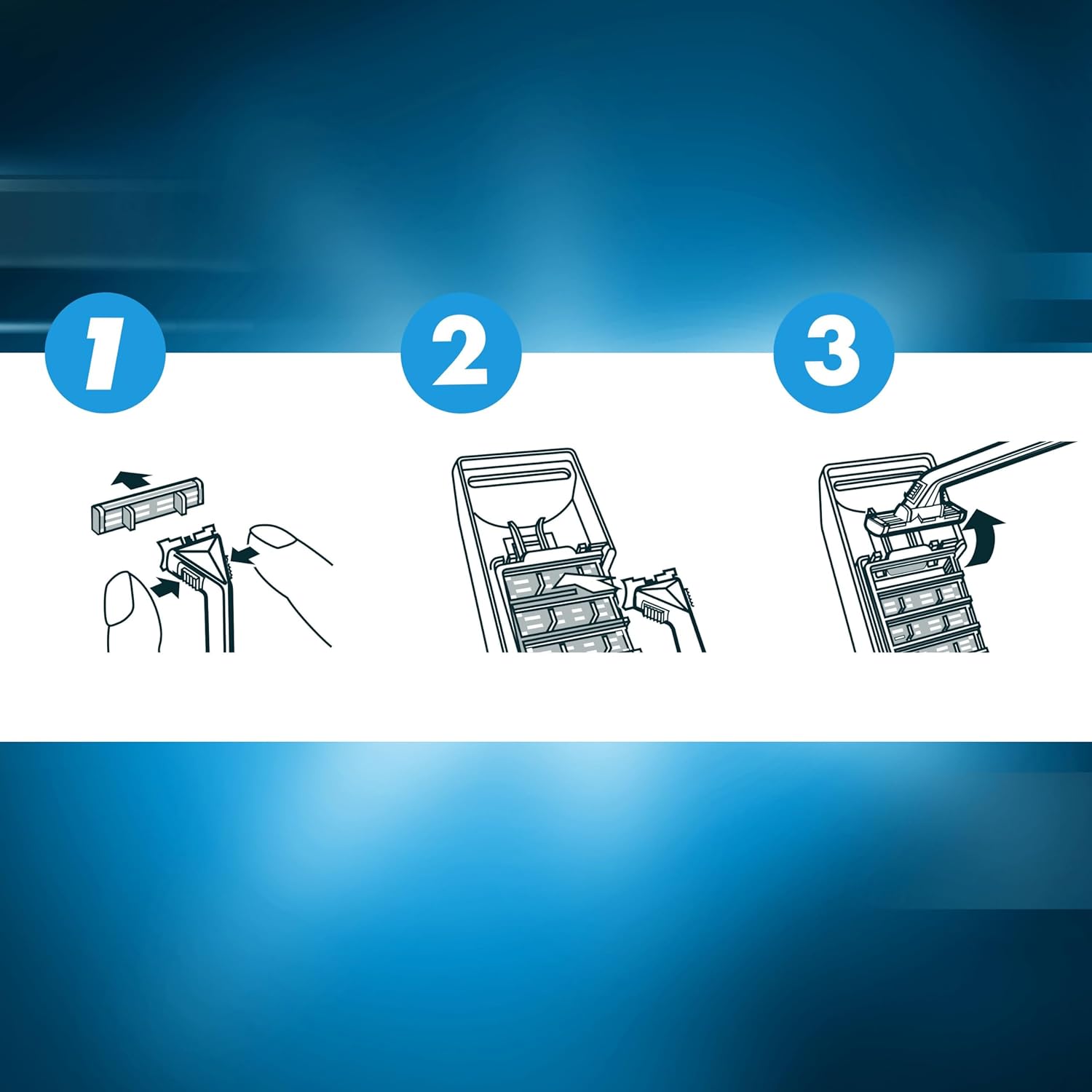 Thumbnail 6 de Gillette Sensor Excel Lamette di Ricambio Uomo, 10 Ricariche — affidabilità quotidiana