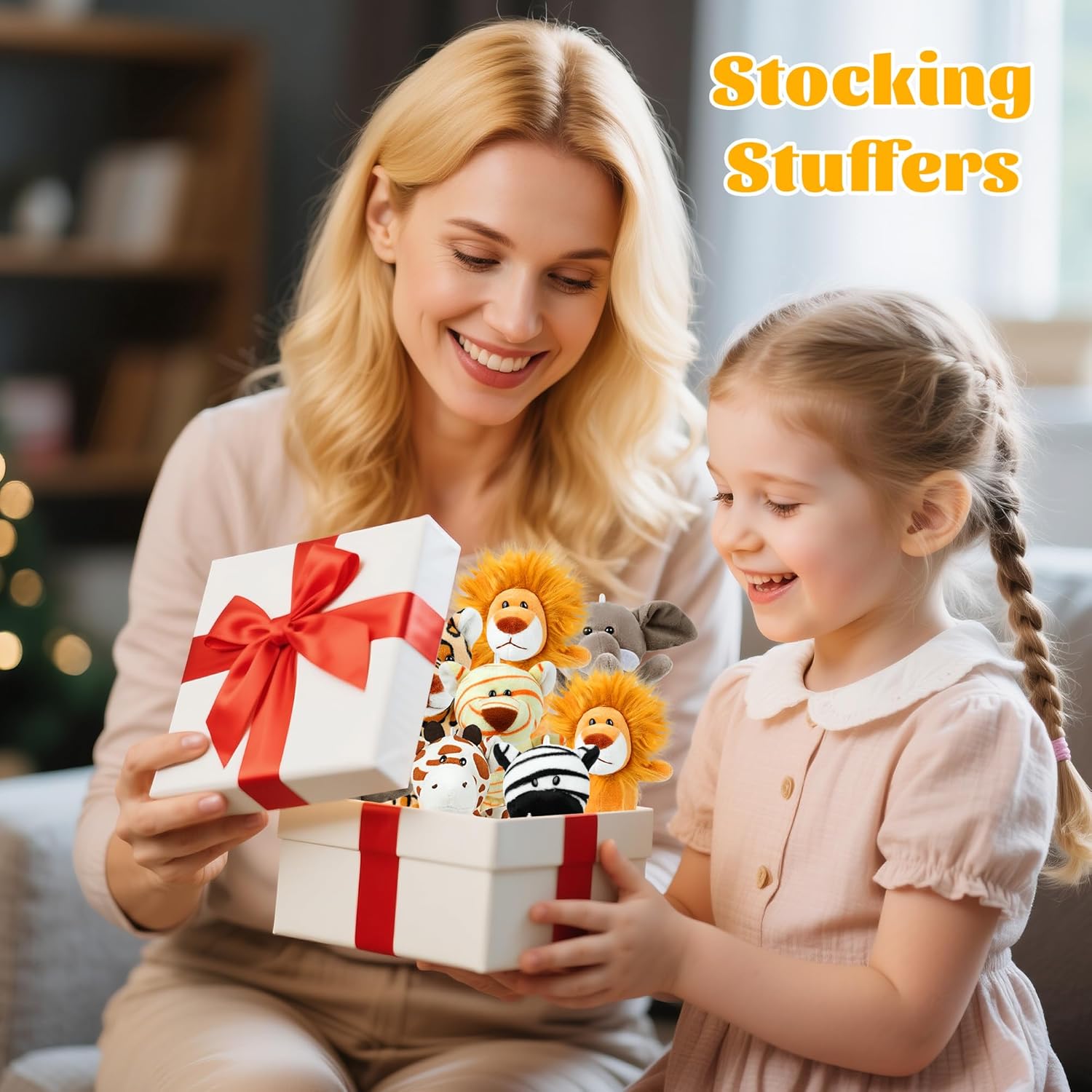 Thumbnail 5 de Spoilu 12-Piece Small Stuffed Animals Bulk Plush Set (6-Inch) for Classrooms, Parties & Baby Showers