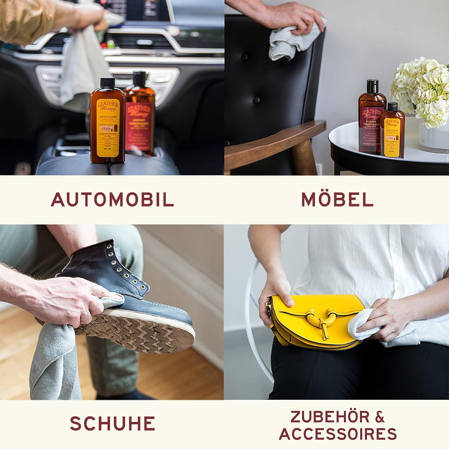 Detalle 2 de Leather Honey Lederpflegemittel 1968 — Lederpflege