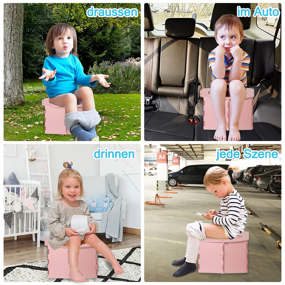 Thumbnail 6 de Faltbares Töpfchen für Kinder – Tragbare Baby-Toilette unterwegs