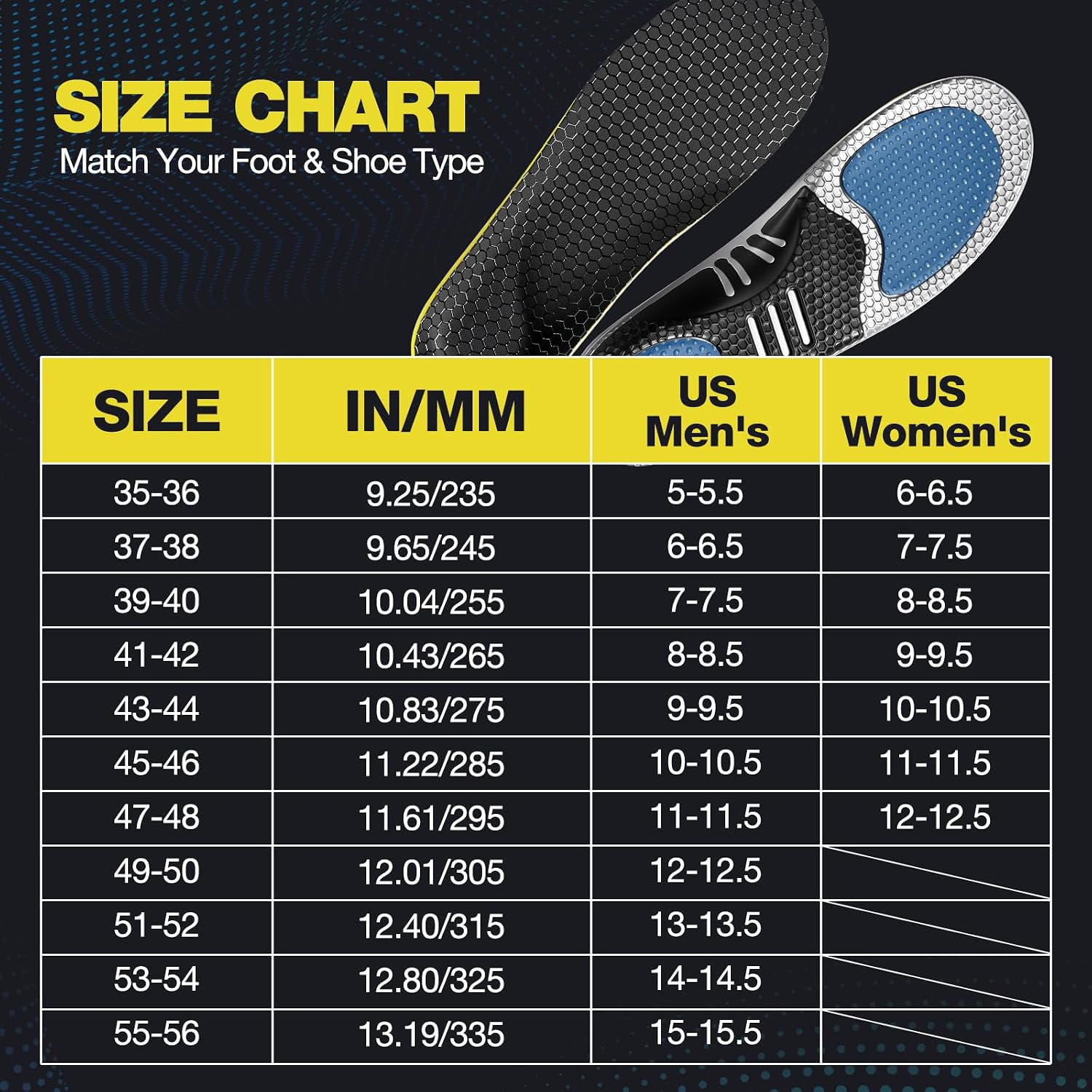Thumbnail 4 de Heavy Duty Insoles, US Men’s 12–12.5
