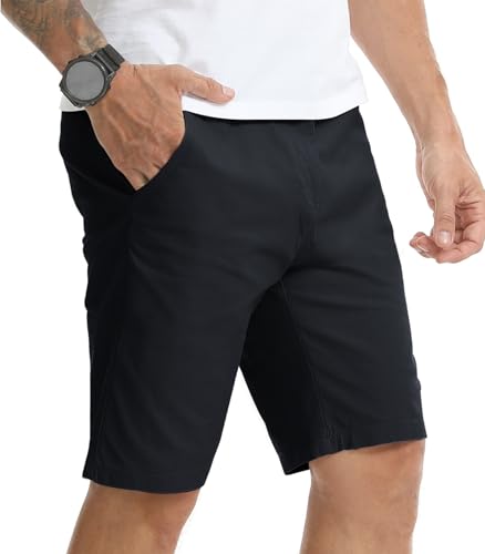 Thumbnail 1 de Zetieny Men’s 7”/9” Chino Shorts: Casual Elasticated Waist with 4 Pockets