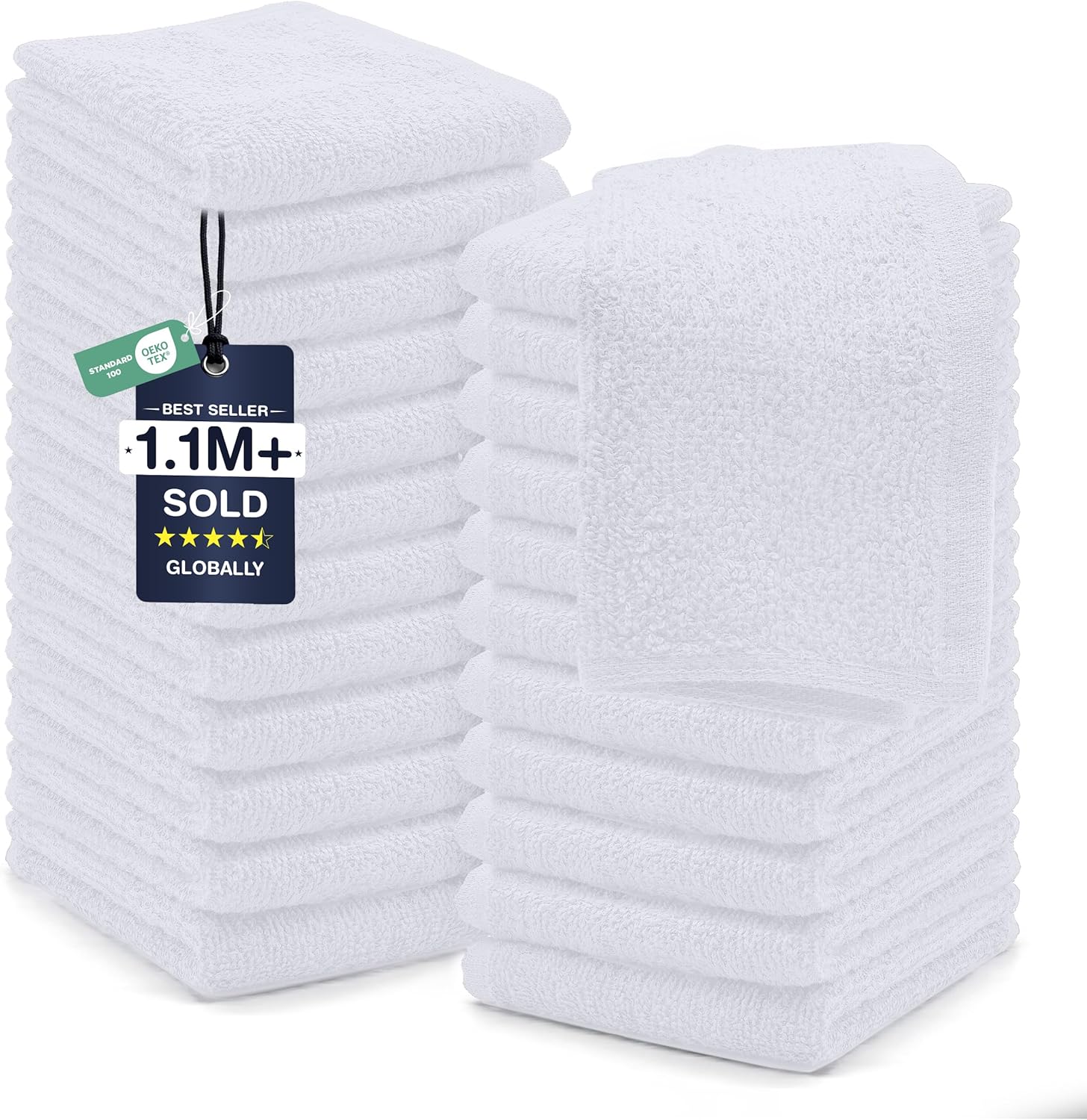 Detalle de Dan River Wash Cloths 24 Pack