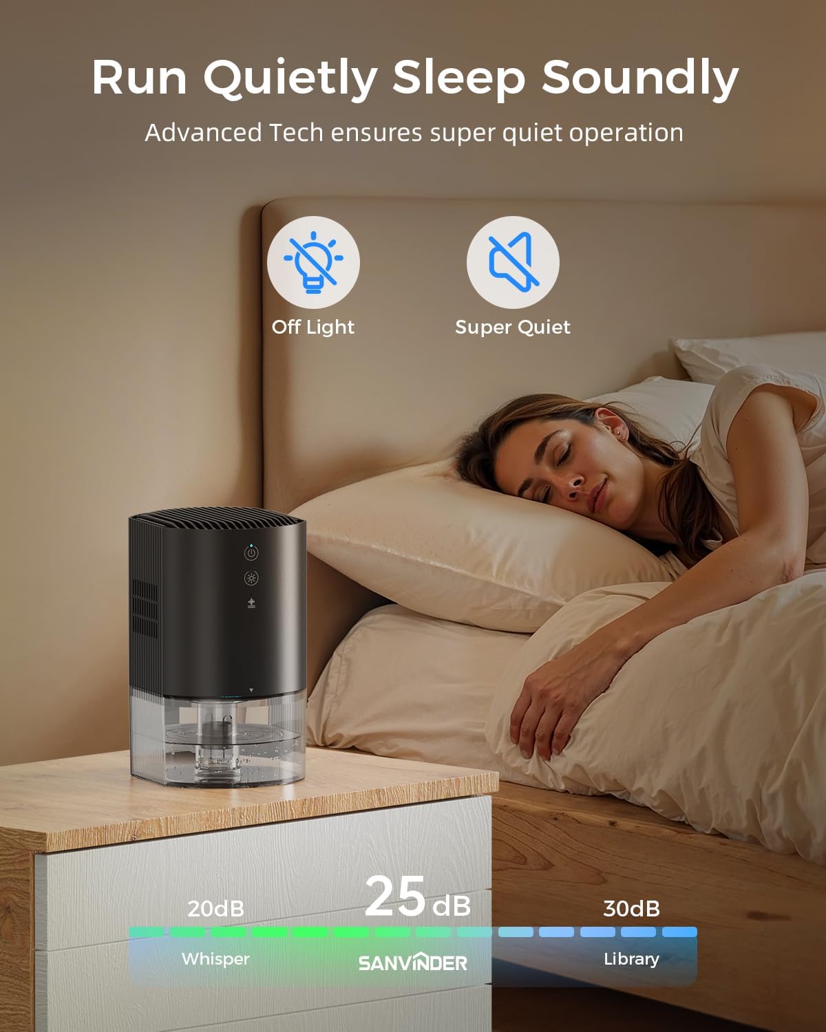 Thumbnail 4 de Midea 35 oz Small Dehumidifier for Home 🌬
