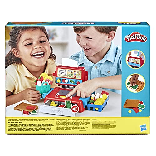 Thumbnail 8 de Hasbro Play-Doh Caja registradora juguetes 4 colores 🎲